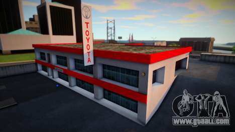 Toyota Liek Motor Sby Showroom for GTA San Andreas
