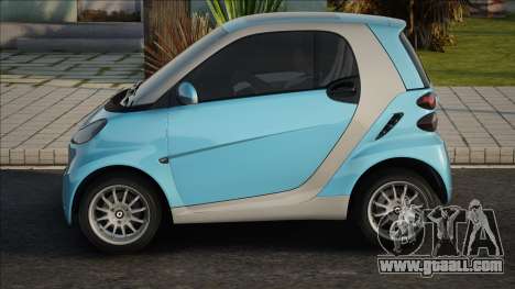 Smart Fortwo Blue for GTA San Andreas