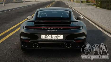 Porsche 911 Turbo S Blacks for GTA San Andreas