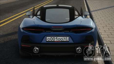 McLaren GT 2020 Blue for GTA San Andreas