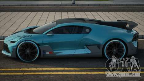 Bugatti Divo 19 Blue for GTA San Andreas