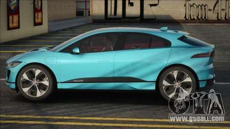 Jaguar I-PACE CCD Blue for GTA San Andreas