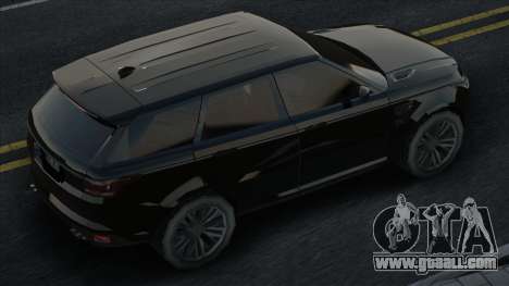 Range Rover Sport SVR Black for GTA San Andreas
