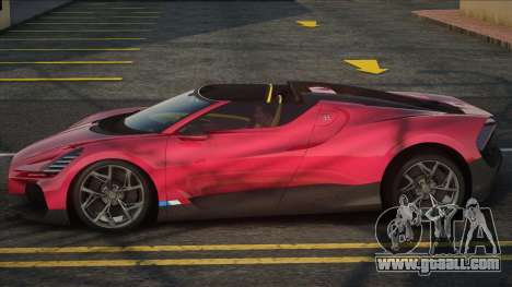 Bugatti Mistral Rodster for GTA San Andreas