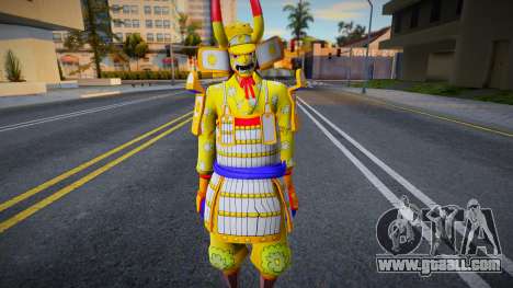 KikunoJo Samurai Suit From OP for GTA San Andreas