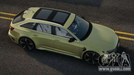 Audi RS6 2021 for GTA San Andreas