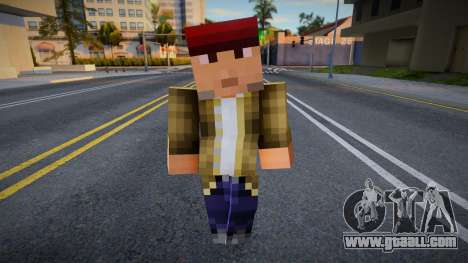 Emmet Minecraft Ped for GTA San Andreas