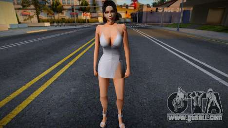 White Outfit girl for GTA San Andreas