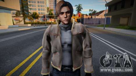 Leon HD S. Kennedy con chaqueta HD Resident Evil for GTA San Andreas
