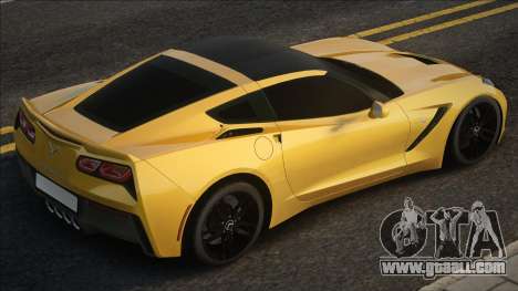 Chevrolet Corvette Yellow for GTA San Andreas