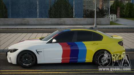 BMW M3 F30 UKR Plate for GTA San Andreas