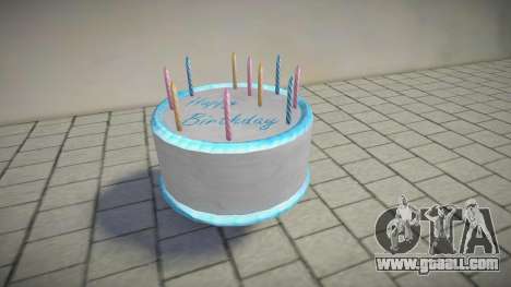 Explosive cake for GTA San Andreas