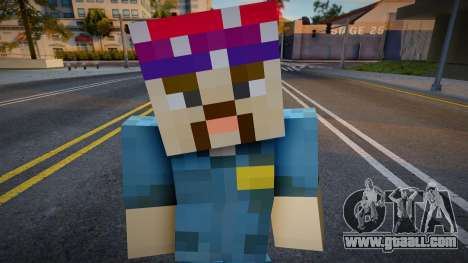 Jethro Minecraft Ped for GTA San Andreas
