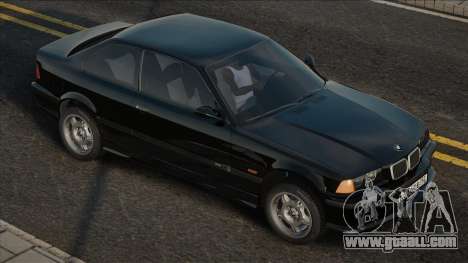 Bmw e36 Black for GTA San Andreas