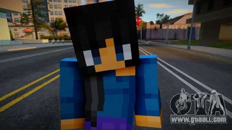 Ofyri Minecraft Ped for GTA San Andreas