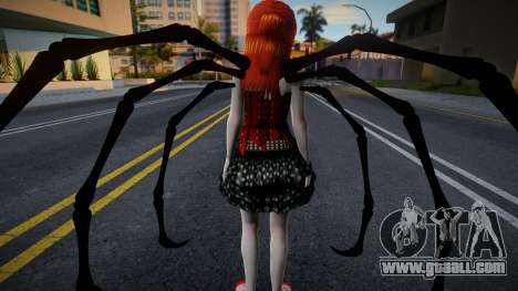 Skin de BLOB o (Chica con patas araña en espalda for GTA San Andreas