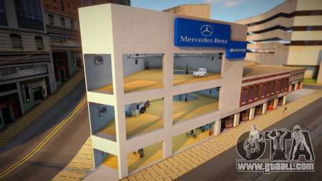 Mercedes-Benz Dealership v2 for GTA San Andreas
