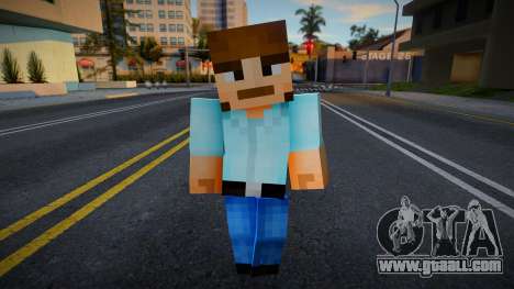 Swmost Minecraft Ped for GTA San Andreas