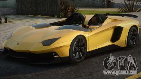 Lamborghini Aventador AVJ Yellow for GTA San Andreas