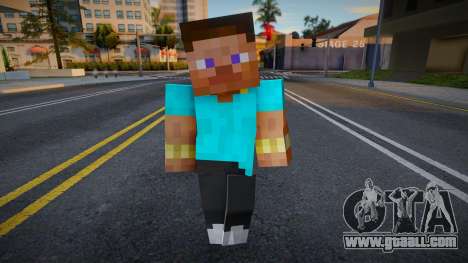 Hmyst Minecraft Ped for GTA San Andreas