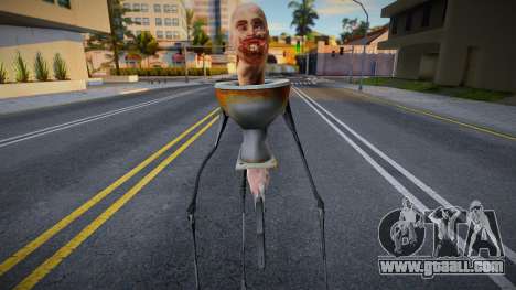 Skibidi toilet spider for GTA San Andreas