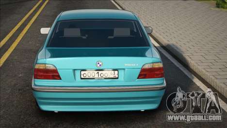 BMW E38 Blue CCD for GTA San Andreas