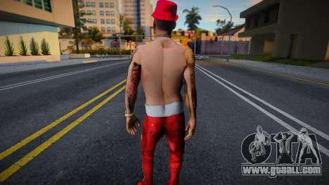 Lefty SM tenis rojos y Con ropa roja Versión 2 for GTA San Andreas