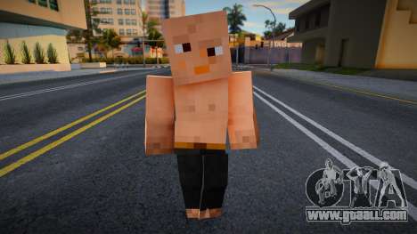 Cwmyhb1 Minecraft Ped for GTA San Andreas