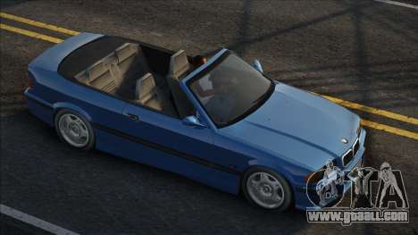 BMW M3 Cabrio Blue for GTA San Andreas