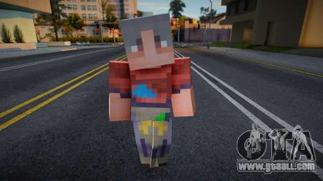 Dnfolc2 Minecraft Ped for GTA San Andreas
