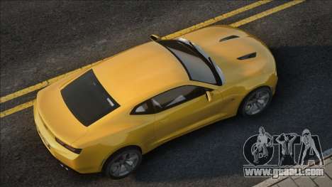 Chevrolet Camaro Yellow for GTA San Andreas