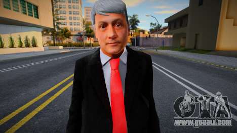 AMLO President of Mexico for GTA San Andreas