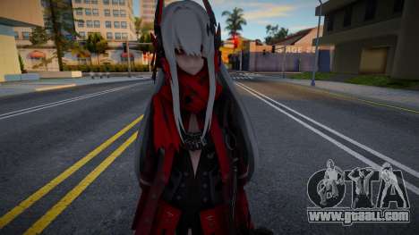 Lucia - Crimson Abyss from Punishing: Gray Rave for GTA San Andreas