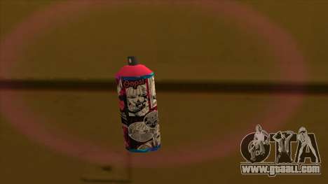 New Spray Can Mod for GTA San Andreas