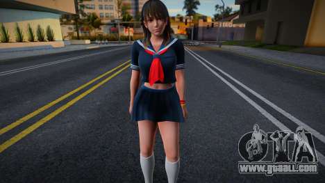 Nanami Schoolgirl Uniform for GTA San Andreas