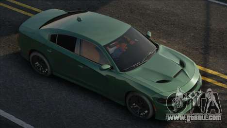 Dodge Charger SRT Hellcat Green for GTA San Andreas