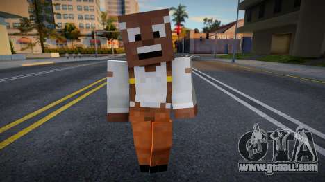 Bmost Minecraft Ped for GTA San Andreas
