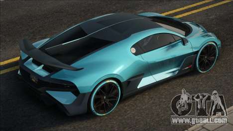 Bugatti Divo 19 Blue for GTA San Andreas