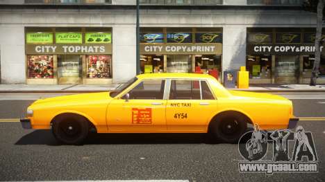 Chevrolet Caprice 85th Taxi for GTA 4