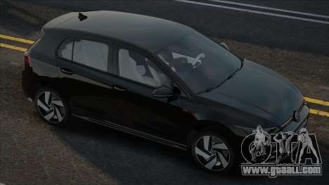 Volkswagen Golf GTI Black for GTA San Andreas