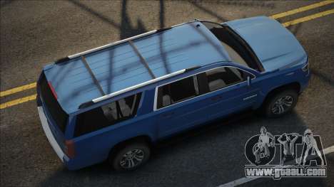 Chevrolet Suburban Blue for GTA San Andreas