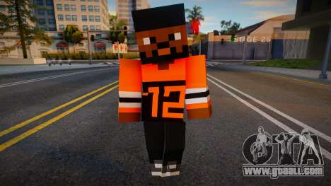 Bmyst Minecraft Ped for GTA San Andreas