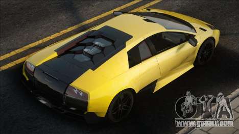Lamborghini Murcielago Yellow Stock for GTA San Andreas