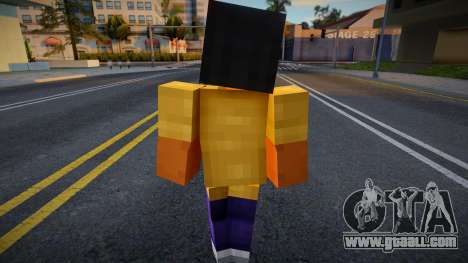 Big Bear Minecraft Ped for GTA San Andreas