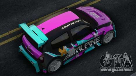 [NFS Carbon] Renault Clio V6 BubbleGum for GTA San Andreas