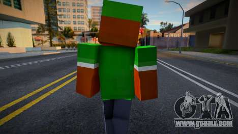 Sweet Minecraft Ped for GTA San Andreas