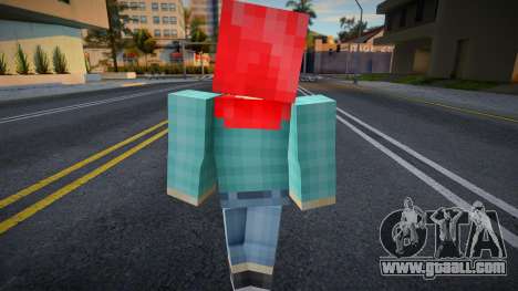 Cwfohb Minecraft Ped for GTA San Andreas