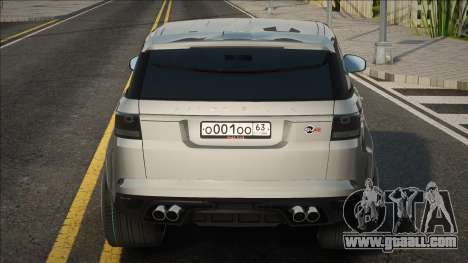 Range Rover SVR Silver for GTA San Andreas