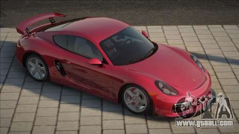 Porsche Cayman Red for GTA San Andreas