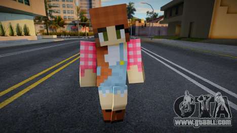Cwfyhb Minecraft Ped for GTA San Andreas